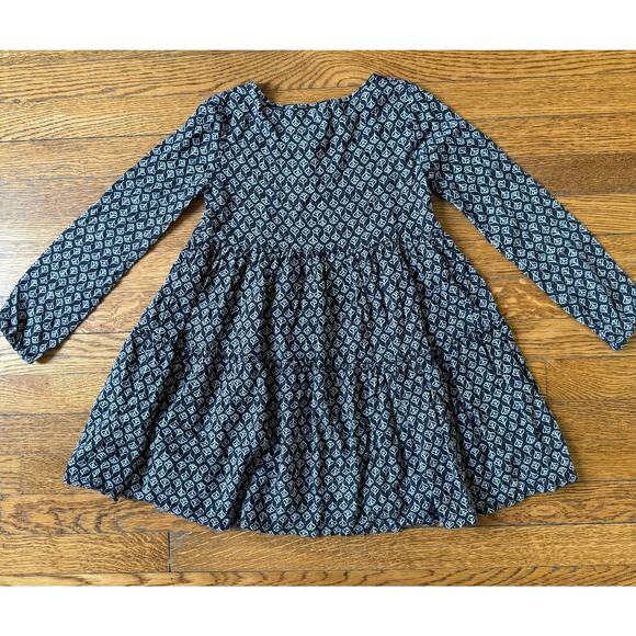 Tucker + Tate Girls' Black Print Dress Size 5 - Picture 4 of 4